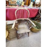 A Childs Windsor chair