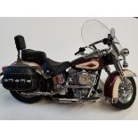 Franklin Mint Precision Model of The Heritage Softail Classic Harley Davidson