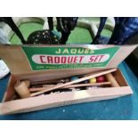 Garden Croquet set in original box