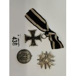 x3 German medals