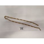 9ct Gold highly decorative chain - 62grams