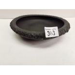 A Wedgwood, black basalt bowl