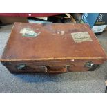 Suitcase - Bought from Harrods belonged to Tom Peak (of Peak Freans biscuits)