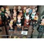 x24 Royal Doulton figures - excellent condition