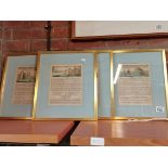 x4 framed musical scores