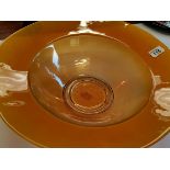 Large 47cm Orange designer style bowl