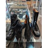 Bally "Dezza" boots plus Bally "Fiasa" ankle boots