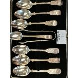 Silver Spoons in case