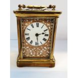 Brass Carriage clock