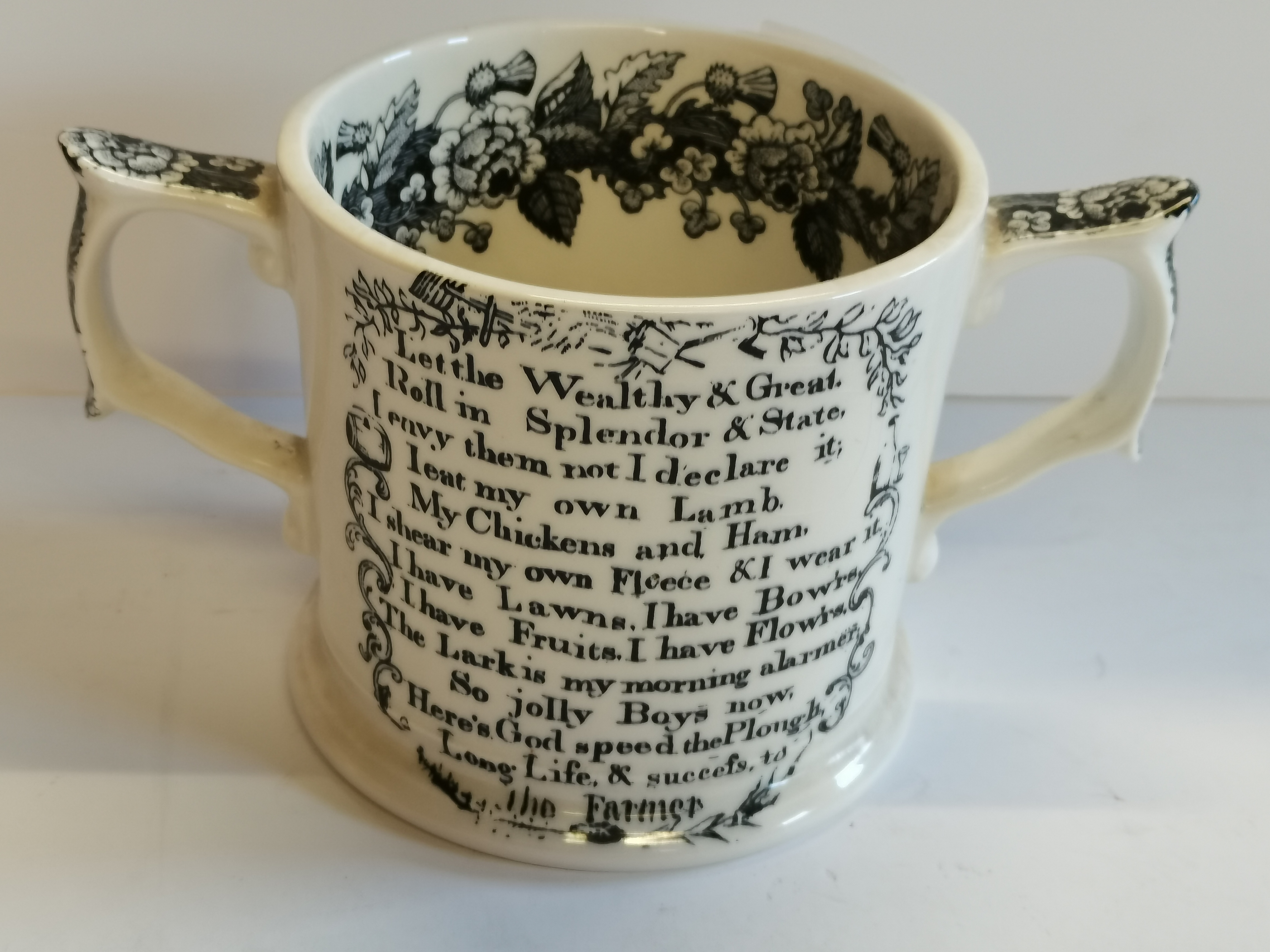 Taunton Double handled mug - Image 2 of 3