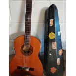 Yamaha G 225 acoustic guitar and violin