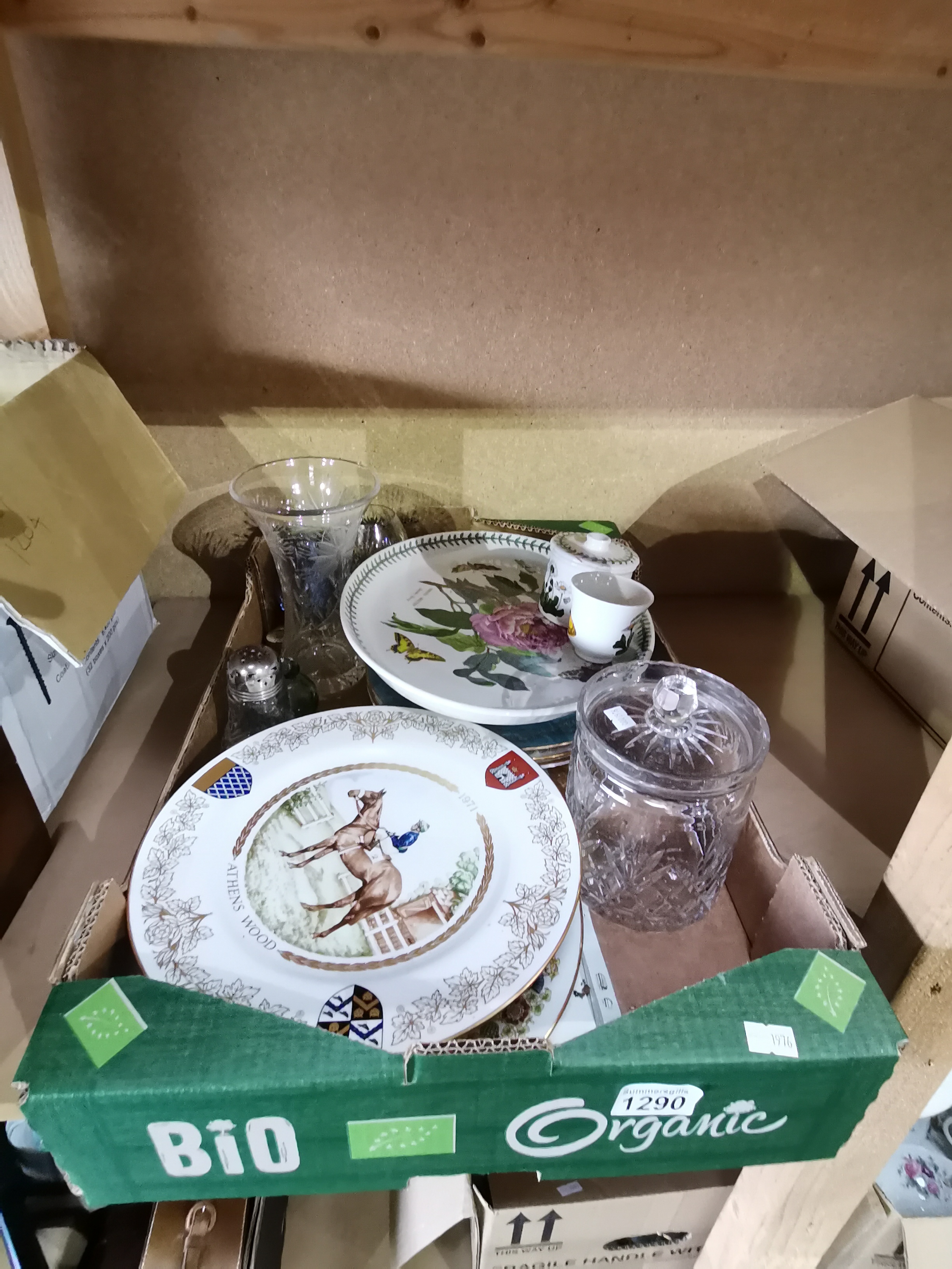 1 Box of Ceramics and Glassware