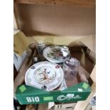 1 Box of Ceramics and Glassware