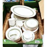 1 Box Containing Royal Doulton Dinner Service "Rondelay"