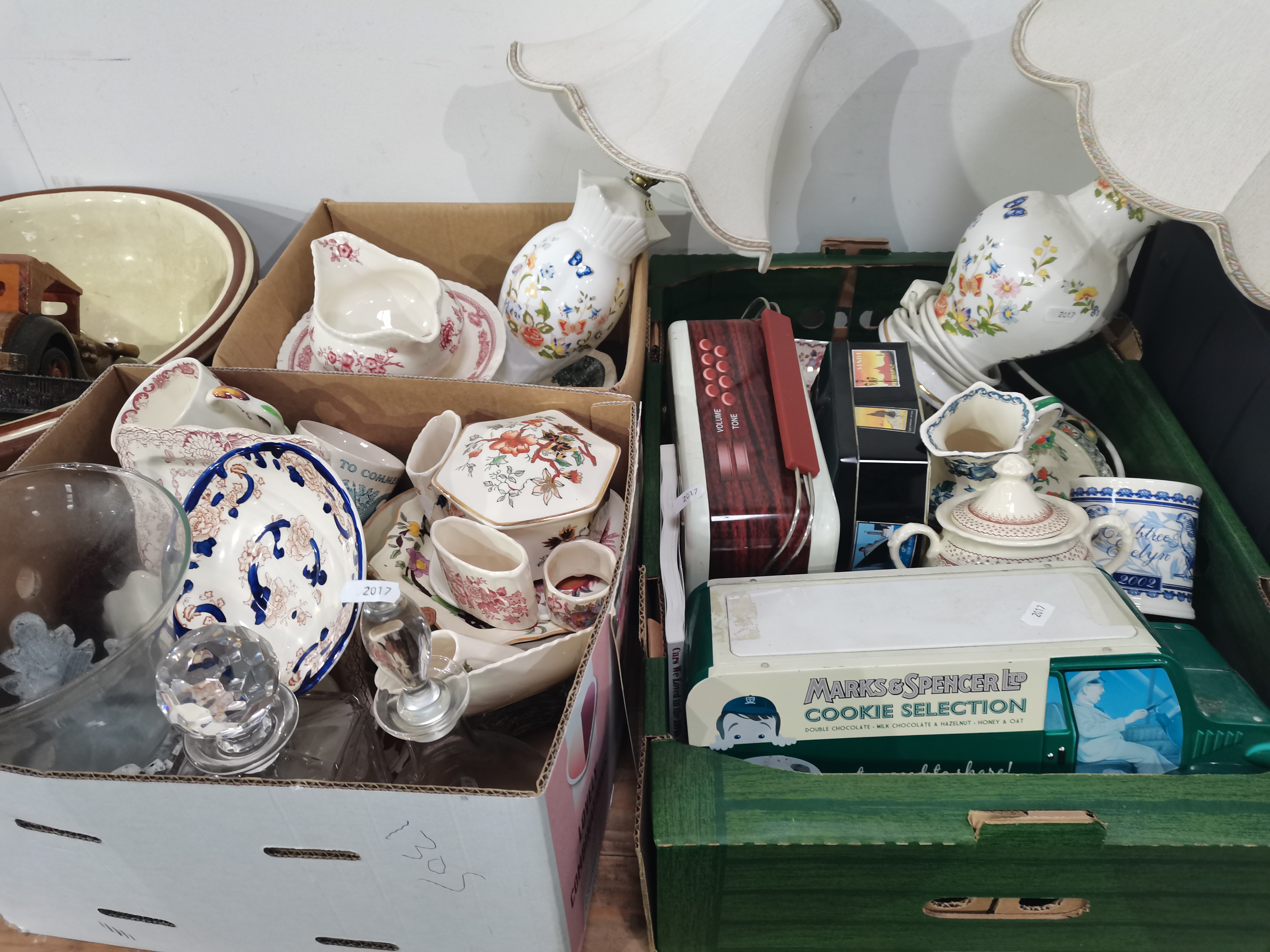 6 Boxes of Miscellaneous to Include a large Collection of "Masons" Dinnerware and Other - Image 2 of 3