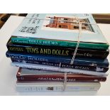 Collection of Dolls House Furniture Books (some rare and out of print)