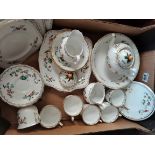 Plant Tuscan China part Dinner Set (A/F)