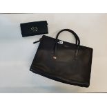 Dark brown / Indigo Radley handbag with dust bag