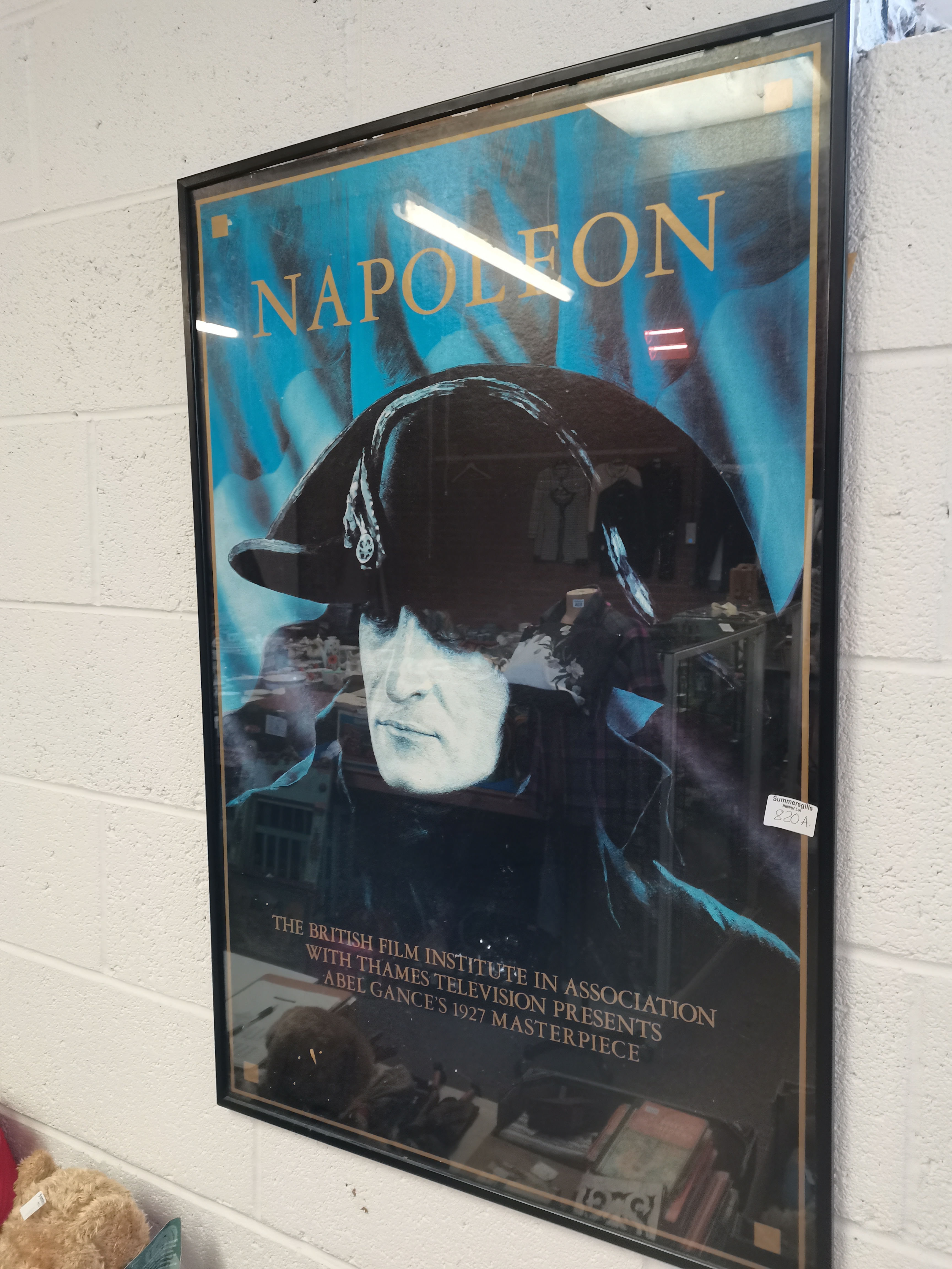 Framed Poster "Napoloeon" British Film Institute