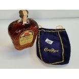 Seagrams Crown Royal Canadian Whiskey 1969 un opened