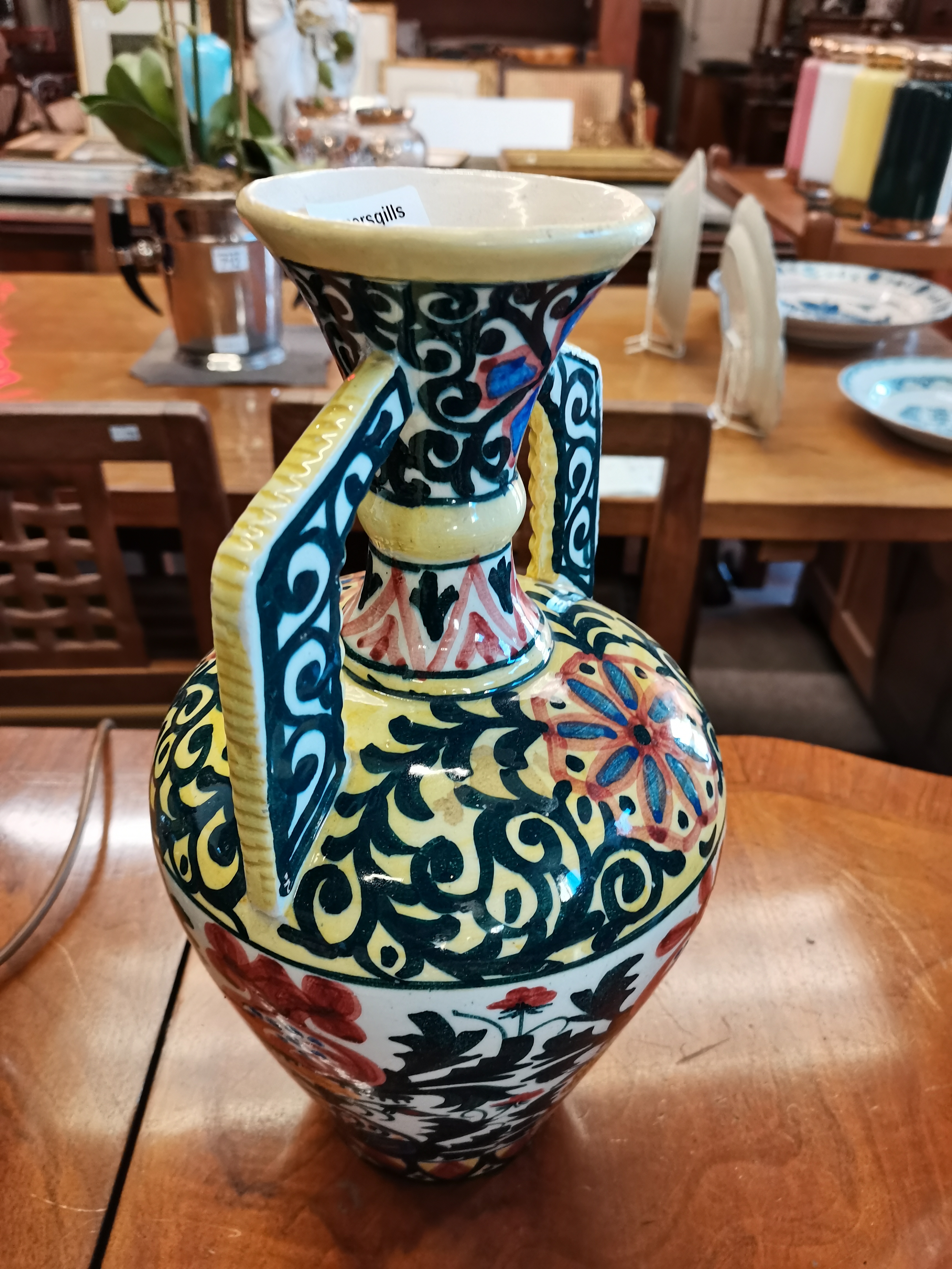 Mediterranean style vase