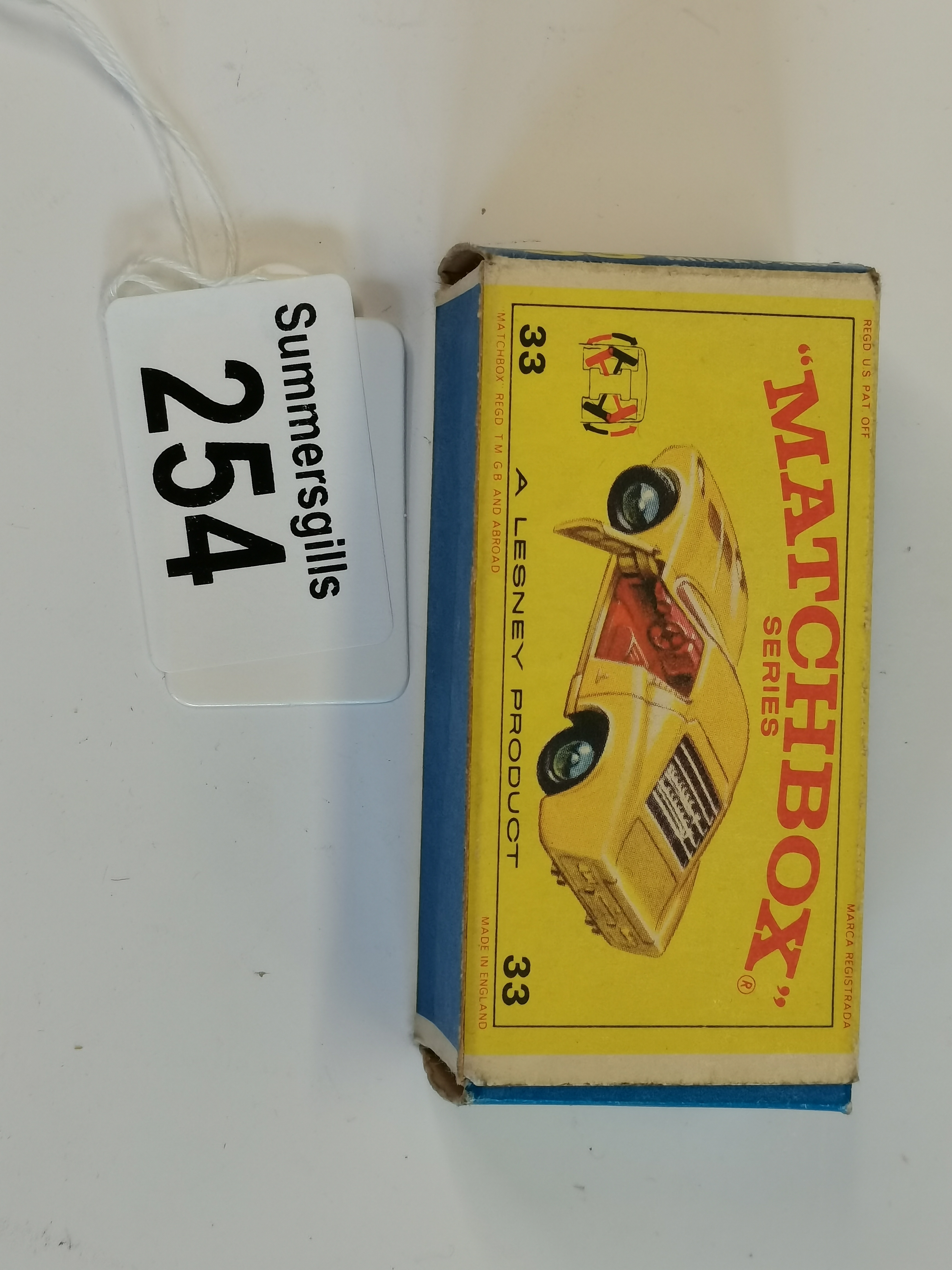 Matchbox Lamborghini Mura P400 in original box