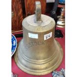 Large brass bell S.S Stock Force