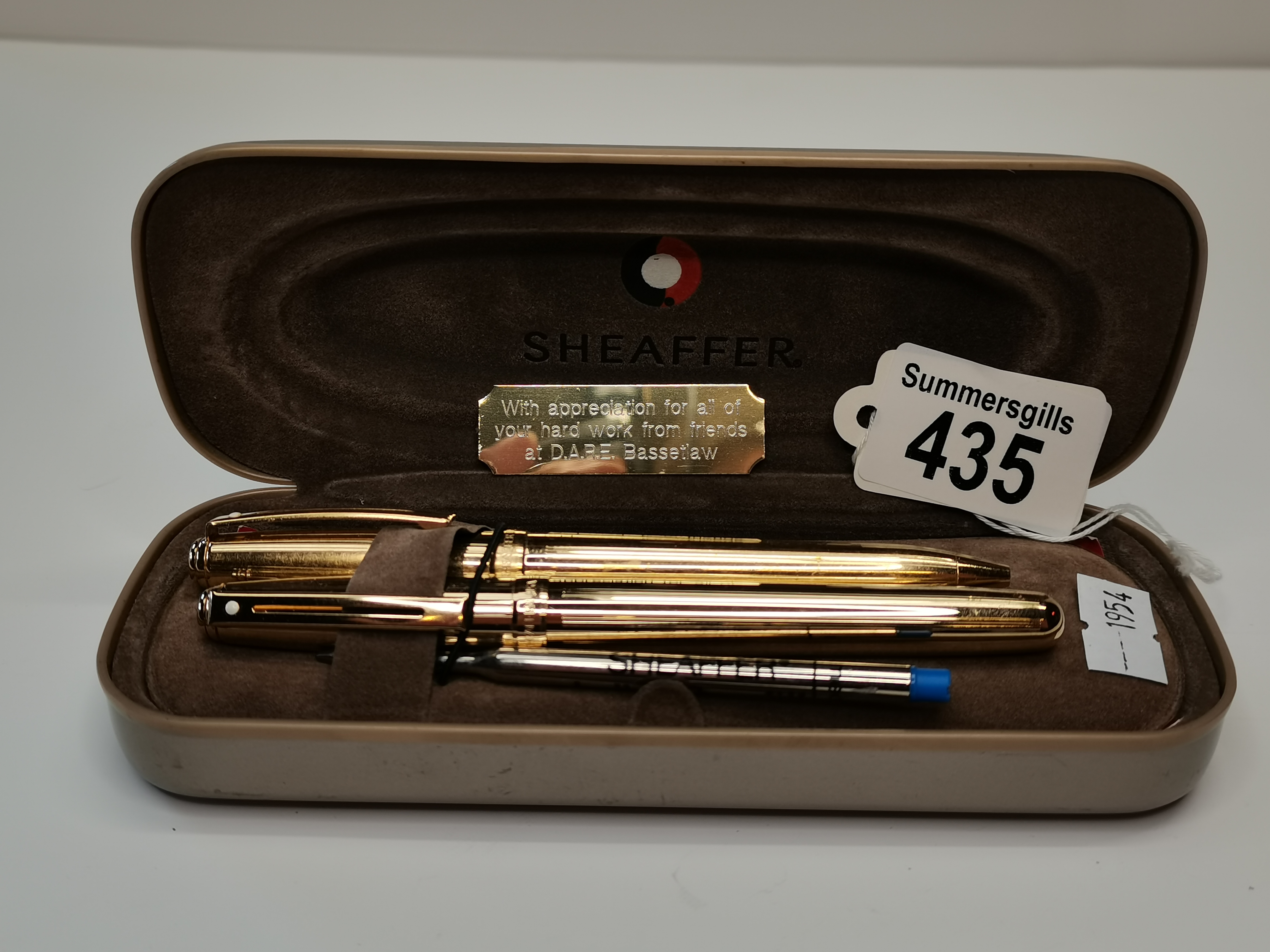 x2 Sheaffer pens in box