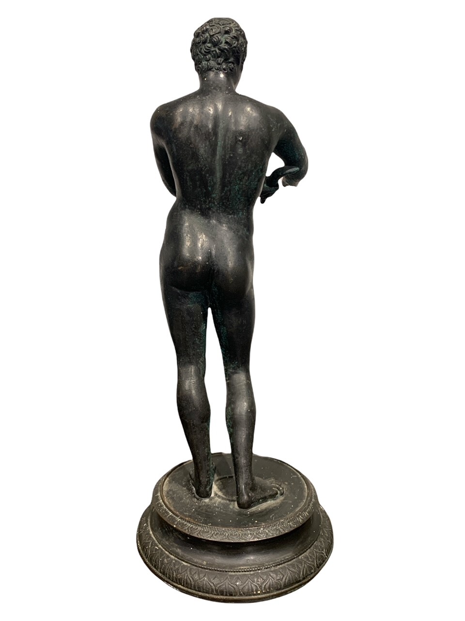 AFTER THE ANTIQUE, MODEL OF LYSIPPOS, A 19TH CENTURY GRAND TOUR BRONZE OF APOXYOMENOS 'The - Bild 3 aus 4