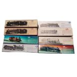 A COLLECTION OF EIGHT WHITE METAL DJH LOCOMOTIVE KITS To include C.R. LMS CLASS 439 0-4-4T, four