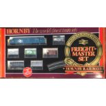 A HORNBY TRAIN MASTER SET, BOXED Along with Hornby pick up goods part set. Condition: used, good