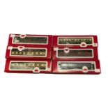 A COLLECTION OF SIX DAPOL 00 GAUGE RAILWAY CARRIAGES Comprising 50 Siphon G, two Cornish Riviera,
