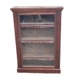 AN EARLY 20TH CENTURY PEDESTAL CHEST Of six long drawers, in a stonewash finish, on a plinth base.