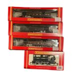 A COLLECTION OF FOUR 00 GAUGE RAILWAY LOCOMOTIVES To include a R. 165 GWR 0.6.0 PT CLASS 2721,R