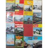 A LARGE COLLECTION OF SIX BOXES OF BRITISH RAILWAY BOOKS AND MAGAZINES To include Locospotters,