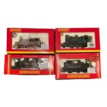 A COLLECTION OF FOUR HORNBY 00 GAUGE RAILWAY LOCOMOTIVES To include an LBSC 0-6-0 Terrier Locomotive