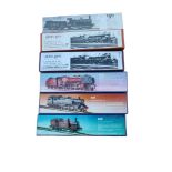A COLLECTION OF SIX DJH LOCOMOTIVE KITS To include two LMS Duchess, LMS Jumbo 0-6-0, BR Coronation