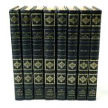 SHAKESPEARE, A PART SET OF 20TH CENTURY LEATHER BOUND HARDBACK BOOKS Titled 'The Complete Works',