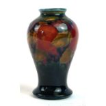 MOORCROFT, AN EARLY 20TH CENTURY POTTERY VASE Pomegranate pattern, marked 'Made in England' to base.
