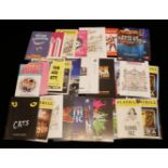 A LARGE COLLECTION OF VINTAGE MUSICAL THEATRE PROGRAMMES To include The Lion King, 1999, The Phantom