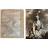 SIR JOSHUA REYNOLDS, PRA, PLYMPTON, DEVON, 1723 - 1792, LONDON, RARE 18TH CENTURY PRELIMINARY