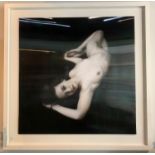 JEFF ROBB, B.1963, 'UNVEILED NO. 9', NUDE LENTICULAR PHOTOGRAPH Framed and glazed. (124cm x 124cm)