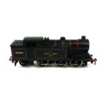 HORNBY DUBLO, A VINTAGE DIECAST MODEL THREE RAIL LOCOMOTIVE Titled '0-6-2 Tank number 69559', in red