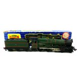 HORNBY DUBLO, A VINTAGE THREE RAIL DIECAST MODEL TRAIN LOCOMOTIVE AND TENDER Titled 'Ludlow Castle',