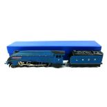 HORNBY DUBLO, A VINTAGE THREE RAIL DIECAST MODEL TRAIN LOCOMOTIVE AND TENDER Titled 'Sir Nigel