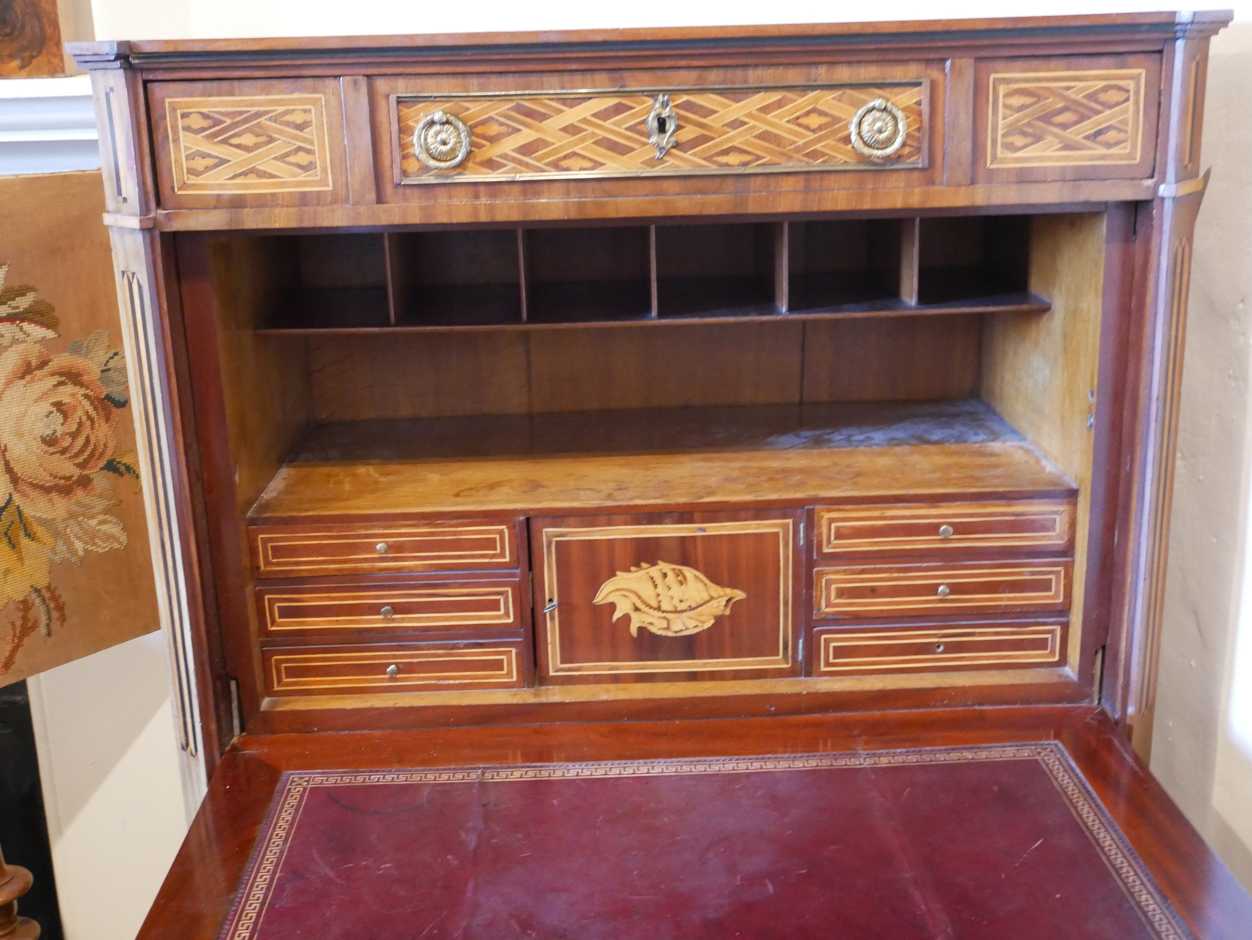 T. WILLSON OF QUEEN STREET, LONDON, A FINE EARLY 19TH CENTURY MAHOGANY AND SATINWOOD MARQUETRY - Bild 7 aus 12