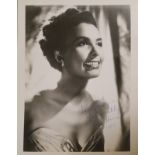 LENA HORNE, AN EARLY 20TH CENTURY SIGNED BLACK AND WHITE PHOTOGRAPH Bearing autograph lower