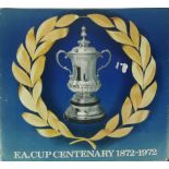 AN ALBUM OF FA CUP CENTENARY WINNERS, 1872 - 1972, A COMPLETE SET OF THIRTY MEDALS CELEBRATING 100