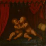 AFTER JOOS VAN CLEVE, 1485 - 1541, AN 18TH CENTURY OIL ON CANVAS The Infants Christ and Saint John