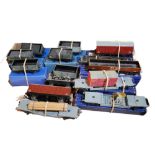 HORNBY DUBLO, A COLLECTION OF FIFTEEN VINTAGE THREE RAIL DIECAST WAGONS Mixed selection, ten with